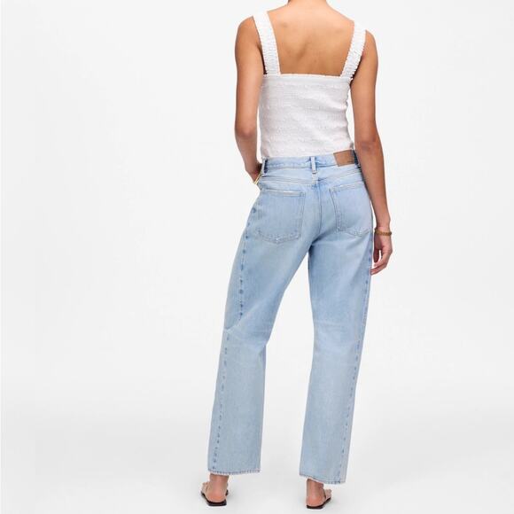 Madewell Pieced Barrel-Leg Jeans Size 26 - Picture 10 of 10